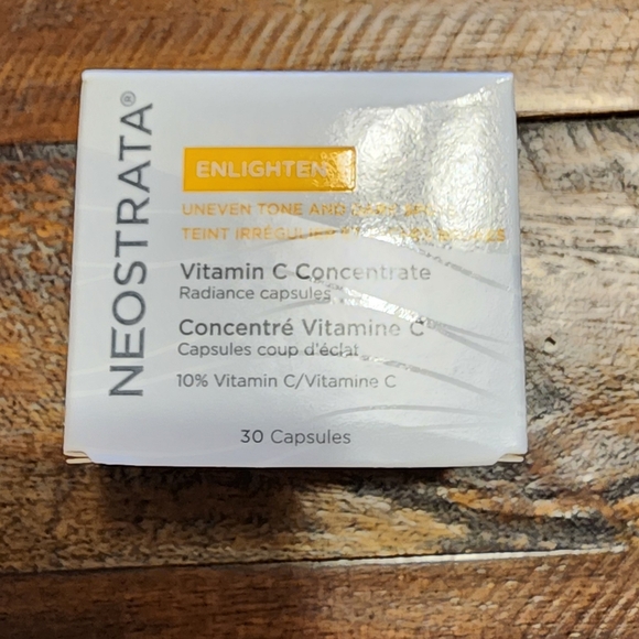 NEOSTRATA ENLIGHTEN 10% Vitamin C Concentrate Radiance Capsules 30 Ct NIB *READ - Picture 5 of 10